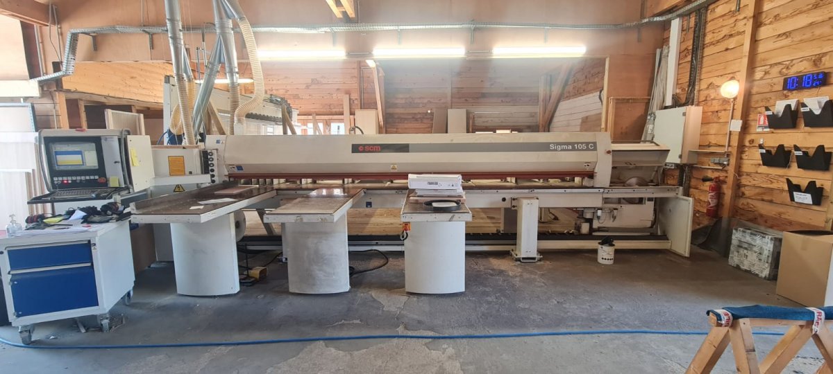 Photo SCM SIGMA IMPACT 105 C flat saw