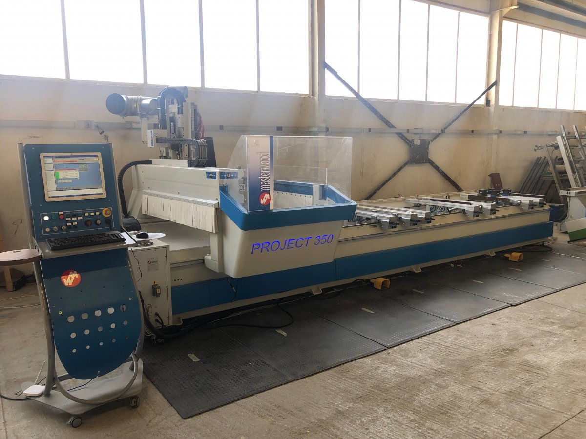 Photo Centre d'usinage MASTERWOOD PROJECT 350L 4 Axes