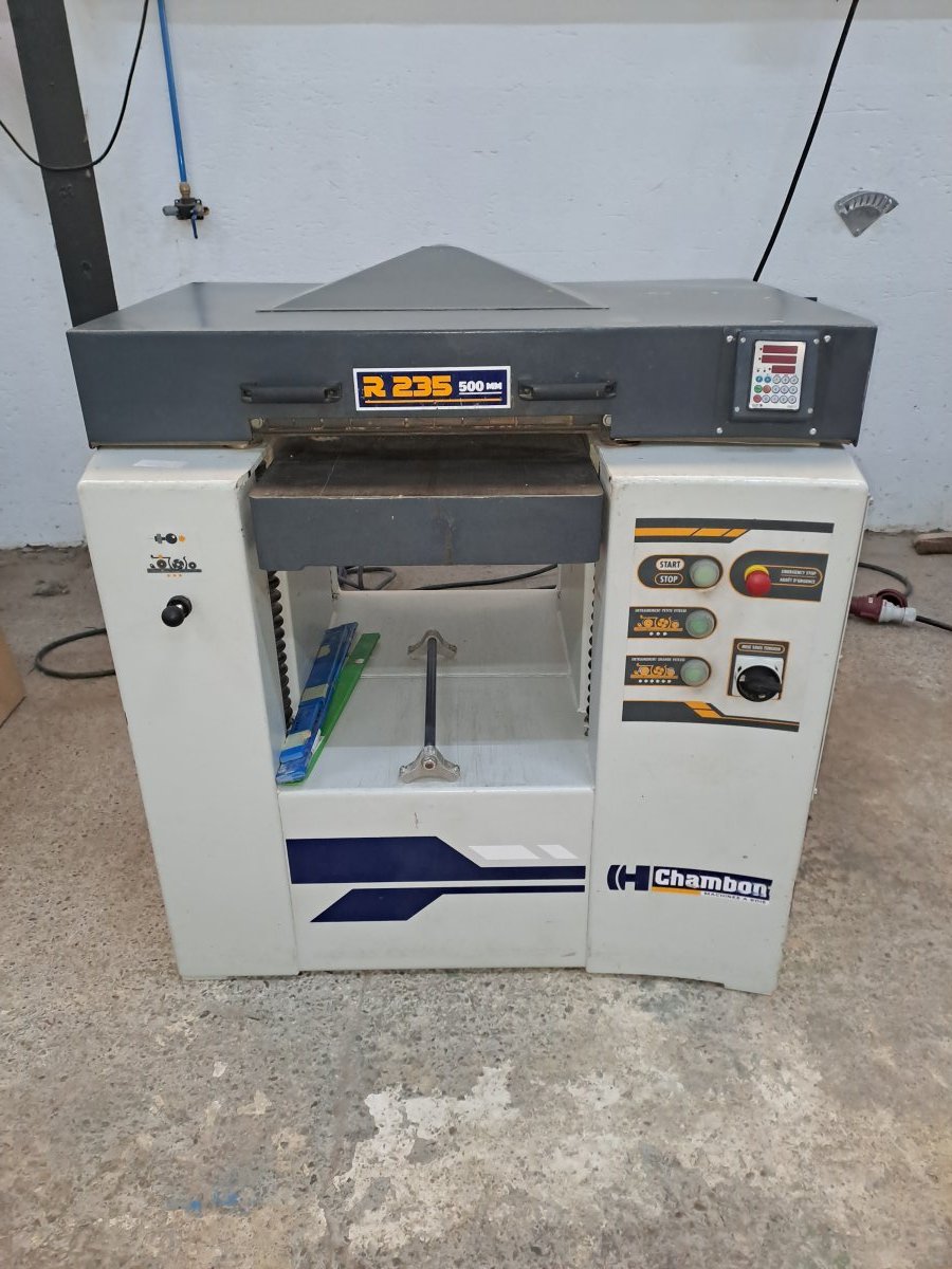Photo Raboteuse CHAMBON Type 235  