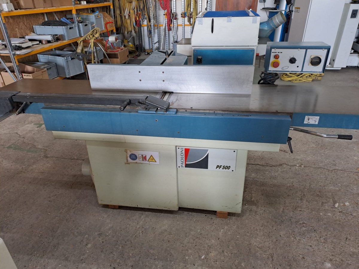 Photo Dégauchisseuse PAOLONI PF500