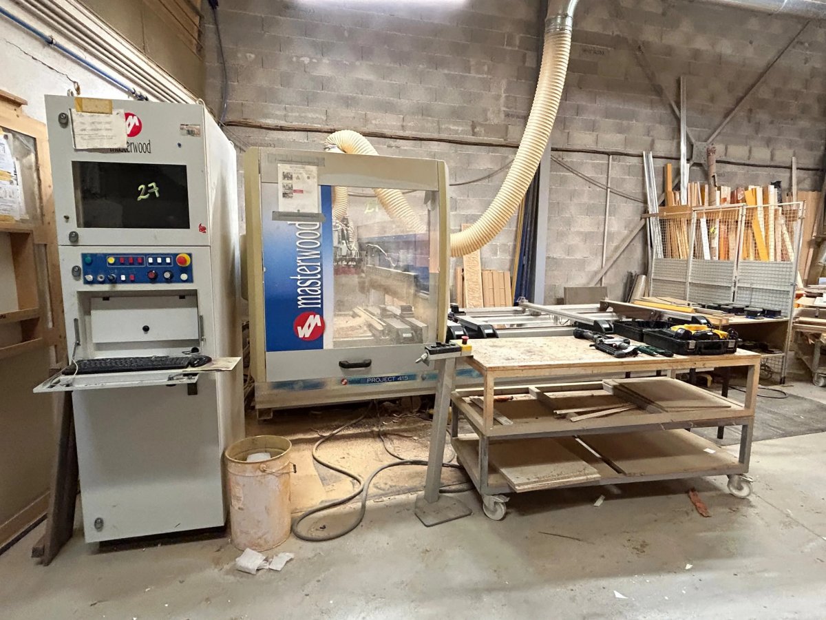 Photo Centre d'usinage MASTERWOOD Project 415