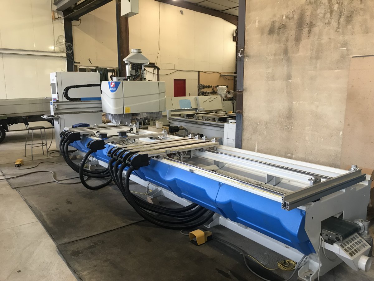 Photo Centre d'usinage MASTERWOOD PROJECT 415 L 4 Axes