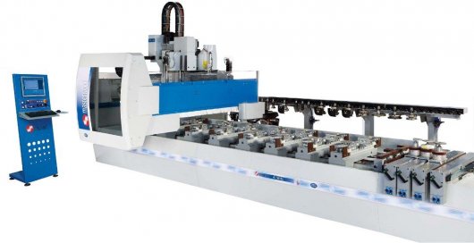 MASTERWOOD 4 WIN machining center Specially designed for the production of exterior woodwork
