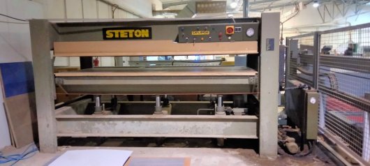 STETON Hydraulic Press with Heated Plates