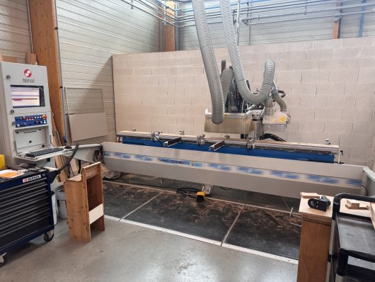 Ficheuse-défonceuse MASTERWOOD Teknomat 2000TF
