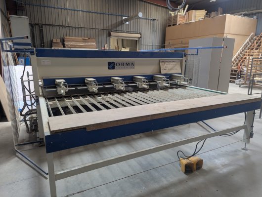 Lot: LS/ECO 30/13 Panel Maker + ORMA I/1025 Gluer