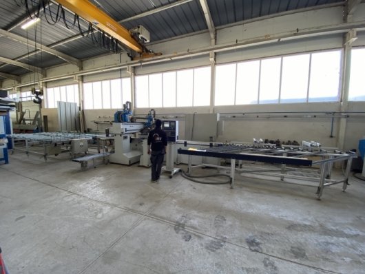 WORKING PROCESS SAPIENS 1001 line Special exterior wood joinery