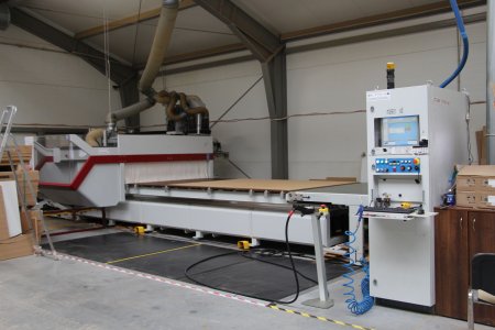 Centre d'usinage NESTING 5 AXES MASTERWOOD M5 21.42 avec chargeur/déchargement