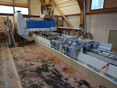 Photo CNC MASTERWOOD 4WIN FRESATRICE