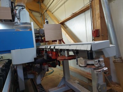 Photo CNC MASTERWOOD 4WIN FRESATRICE