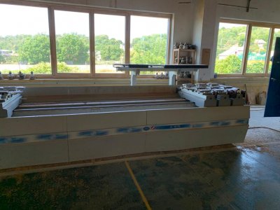 Photo Centre d'usinage MASTERWOOD 4 WIN Spéciale fabrication menuiserie extérieur bois