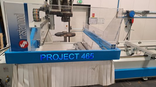 Photo Centre d'usinage 5 axes MASTERWOOD Project 465L