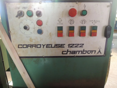 Photo Corroyeuse CHAMBON type 1222  
