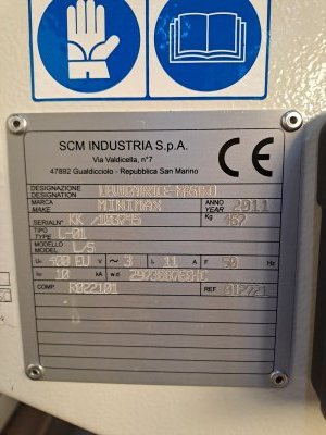 Photo Ponceuse longues bandes SCM Minimax LS  