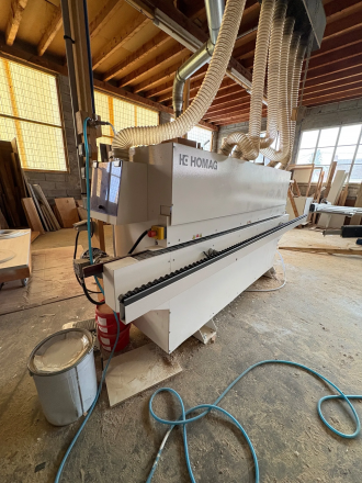 Photo Plaqueuse de Chant HOMAG Edgeteq S-200 OPTIMAT KDF 110