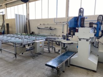 Photo Ligne WORKING PROCESS SAPIENS 1001 Spéciale menuiserie extérieur bois