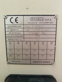 Photo Scie à ruban SICAR Top 7 